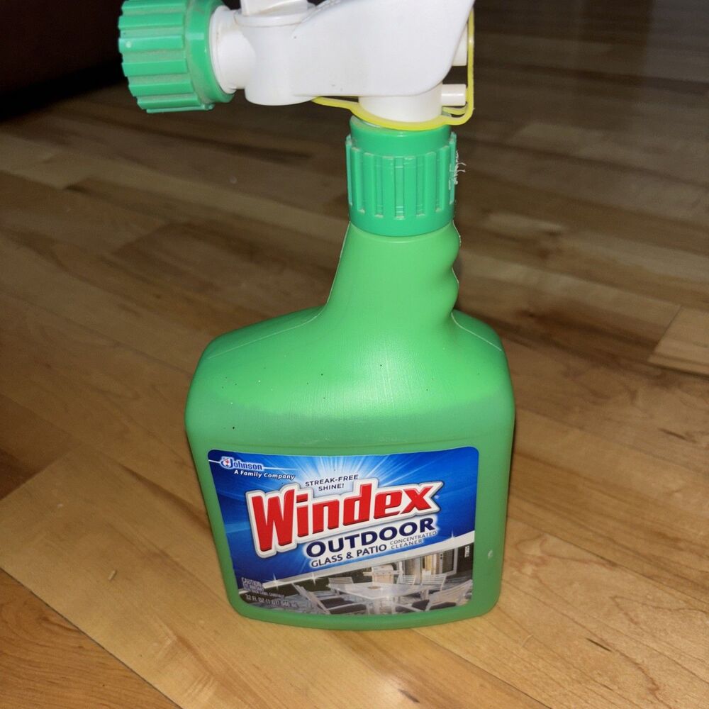 Vintage Windex Outdoor Window Glass & Patio Cleaner 32 Oz New Old Stock 2011